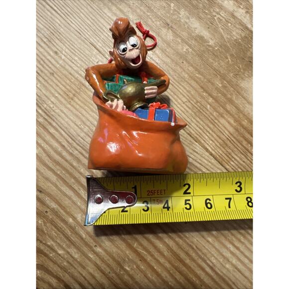 Walt Disney Santa Workshop Aladdin Abu Lamp Holiday Ornament Christmas Gift Sack - Picture 10 of 16